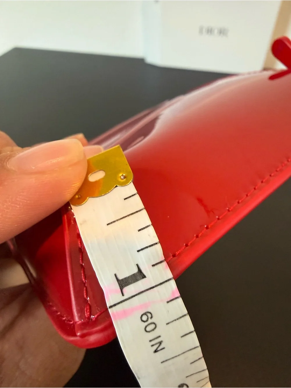 Dior vibrant red